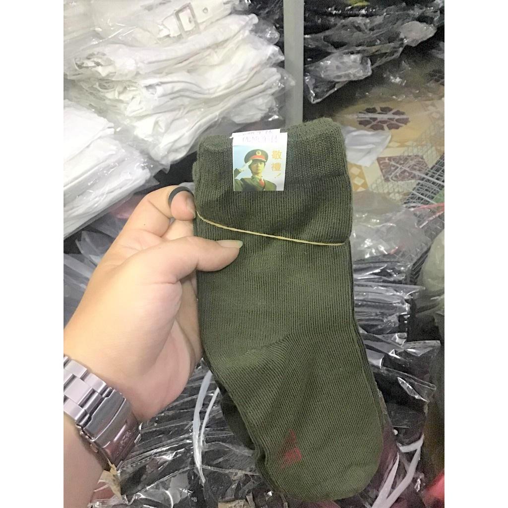 TẤT CAO CỔ MÀU XANH SQ CA BĐ combo 5 đôi