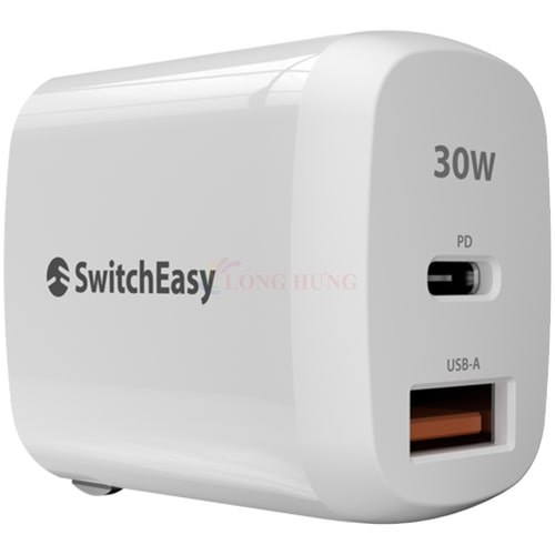 Cốc sạc SwitchEasy PowerBuddy 30W Fast Charging Wall Charge GS-30-267-12 - Hàng chính hãng