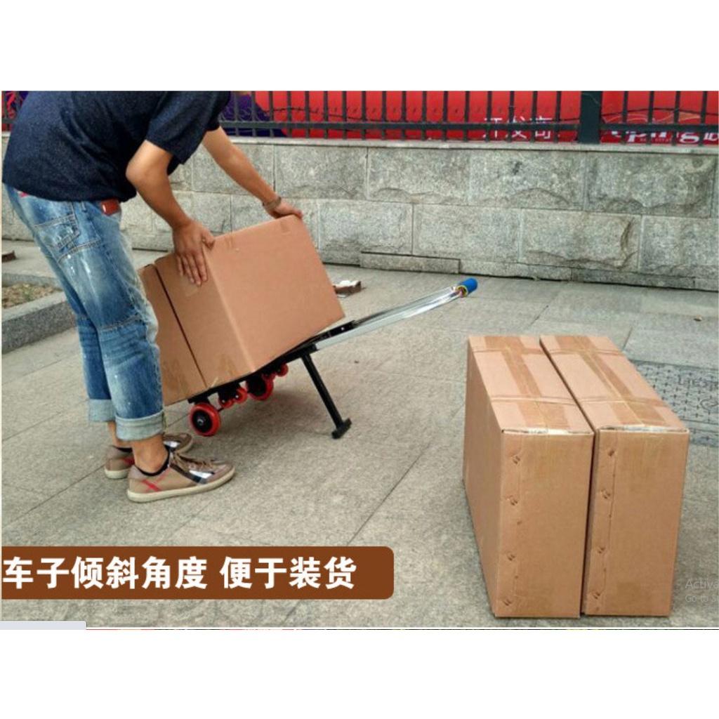 Xe Kéo Hàng Đa Năng Tiện Dụng Có dây chằng Tải Trọng 33kg-XKT02