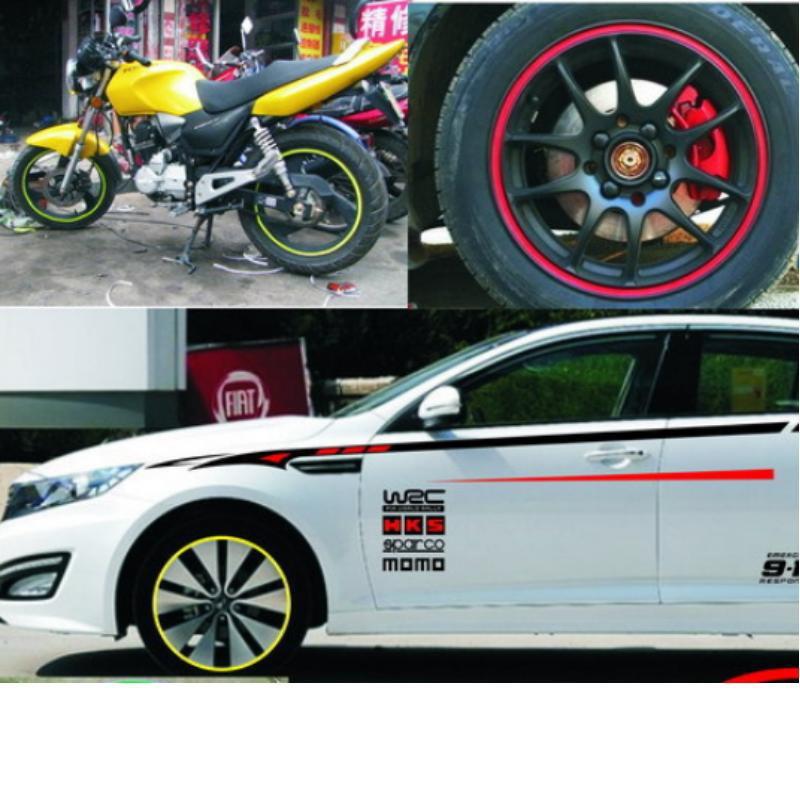 Bộ decal dán phản quang vành xe 206635