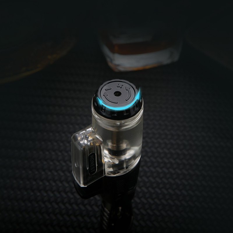 Vỏ Hột Quẹt Bật Lửa Gas Honest BCZ771 Khò 1 Tia Cực Mạnh Vòi Xoay 45 độ - Nhiều Màu