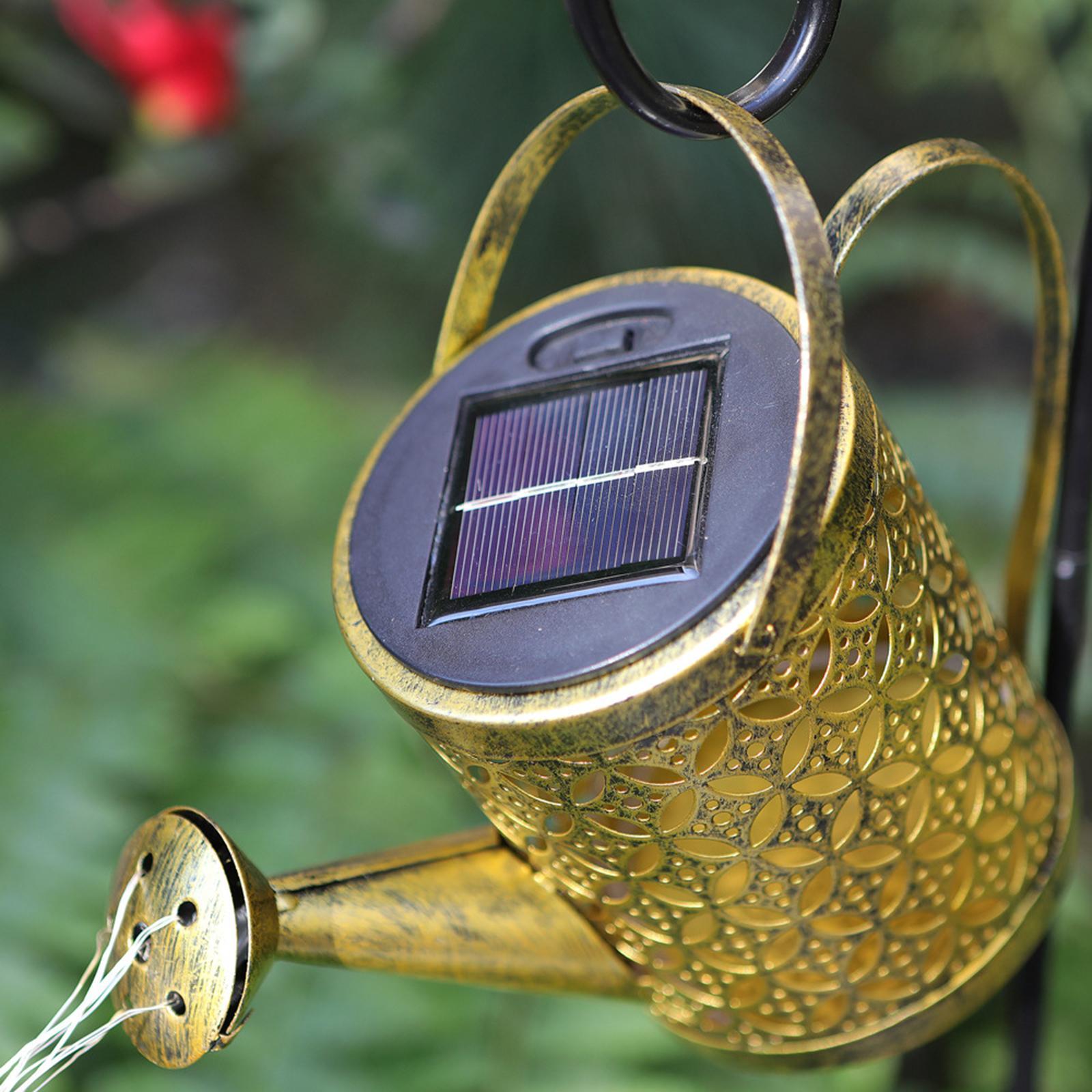 Solar Lights LED String Light Kettle Light for Lawn Walkway Decor