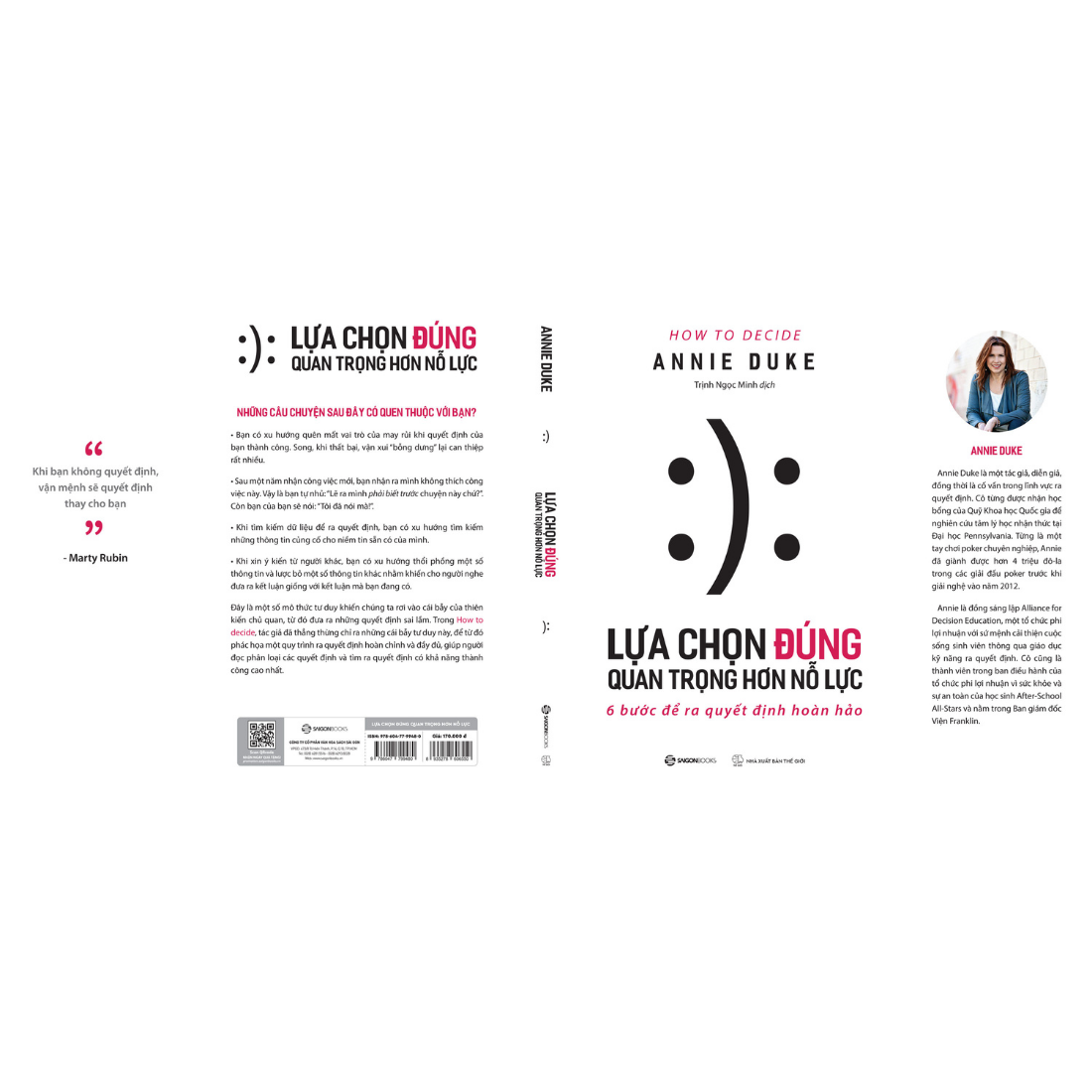 Lựa chọn đúng quan trọng hơn nỗ lực - Tác giả Annie Duke