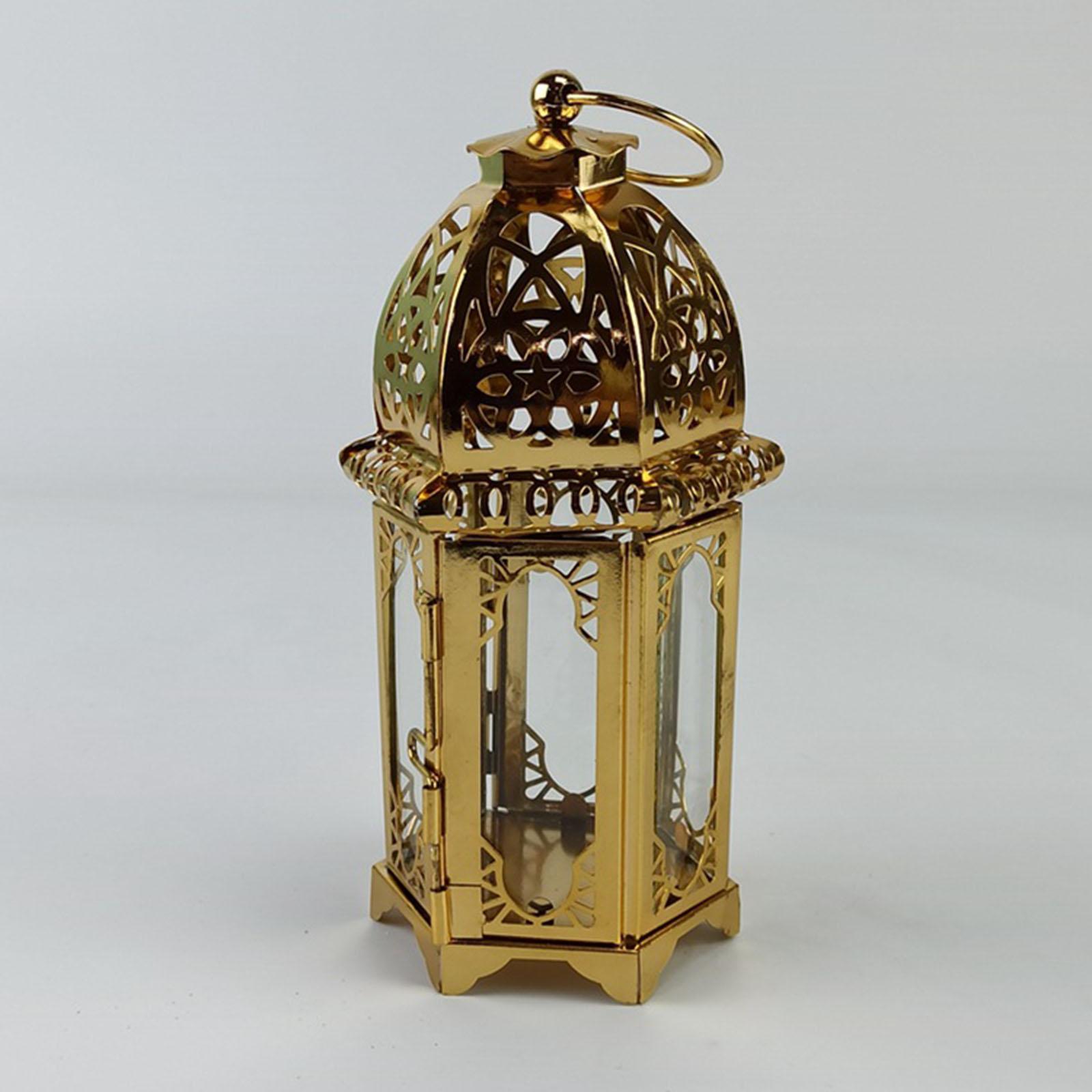Vintage Style Candle Lantern Lamp  Party Desk Home Decor Gifts