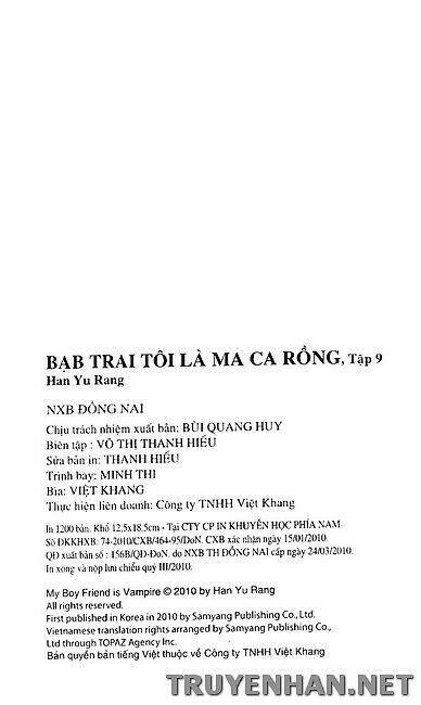 bạn trai tôi là ma cà rồng chapter 65 8