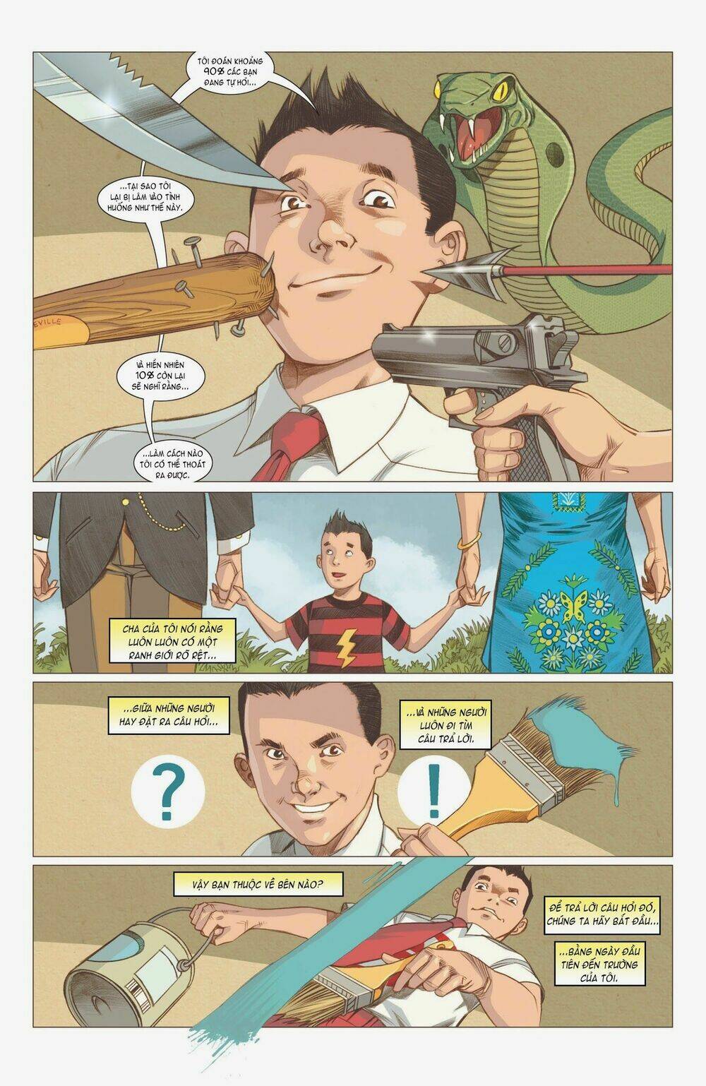 five weapons chapter 1 3