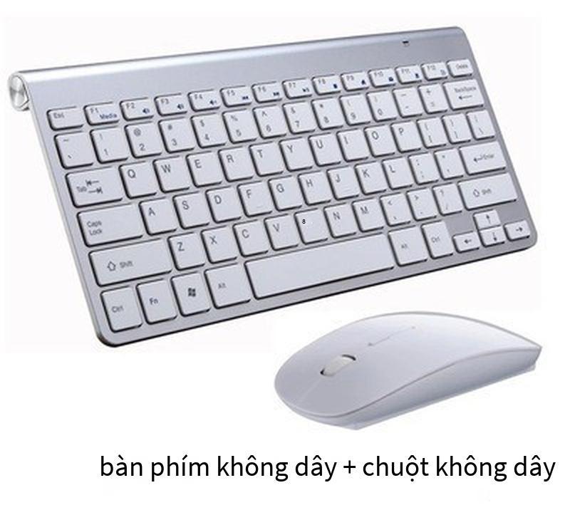 Phong cách mới nhất Bộ bàn phím và chuột không dây K908 Bàn phím sô cô la 2.4G Bàn phím không dây Bộ chuột máy tính xách tay