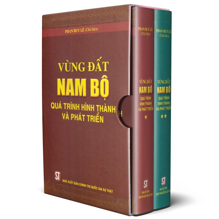 Vùng Đất Nam Bộ: Quá Trình Hình Thành Và Phát Triển - Giáo sư Phan Huy Lê chủ biên - Bộ 2 tập bìa cứng