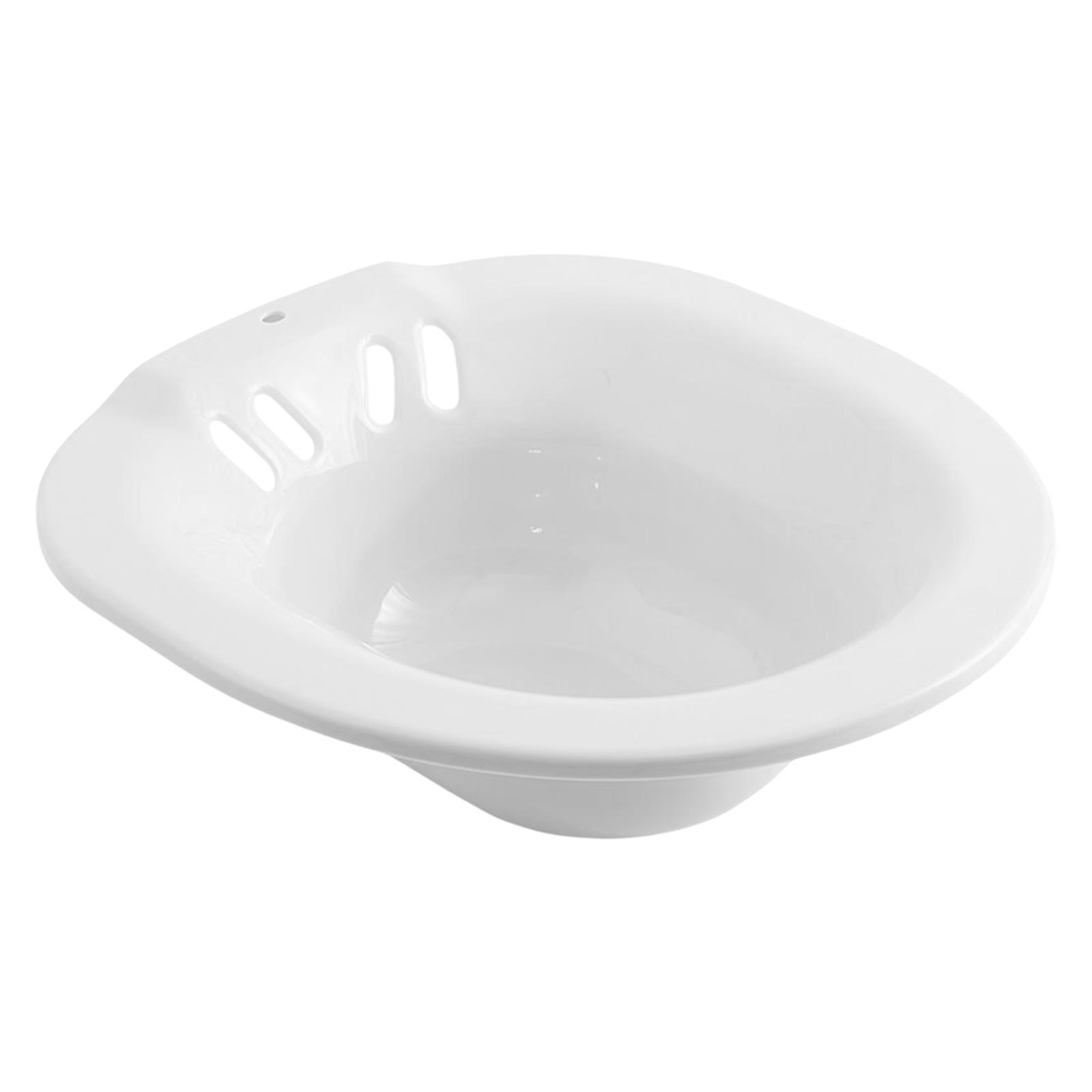 Toilet Bidet Steam Seat Bidet Basin Drain Holes for Women Home Use Travel
