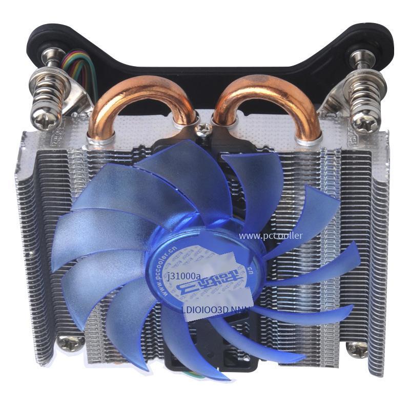 Khuyến mại ép xung cpu ba cánh tản nhiệt im lặng máy tính để bàn 2 quạt ống dẫn nhiệt