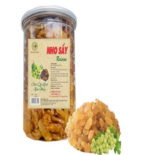 NHO VÀNG SẤY KHÔ TÂN LỘC PHÁT - HŨ 500G