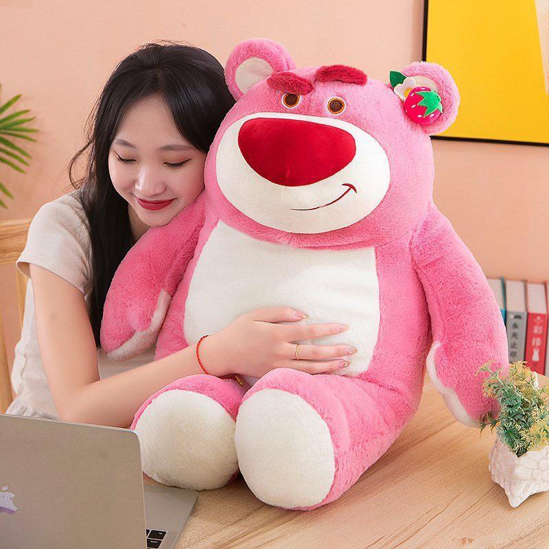 Gấu Lotso ngồi béo ú siêu dễ thương kích thước 50-90cm