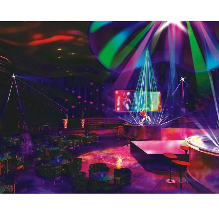 Đèn led xoay 7 màu tạo hiệu ứng Sân khấu - Bar - Vũ trường siêu đẹp lung linh|| Hàng tốt chất lượng cao