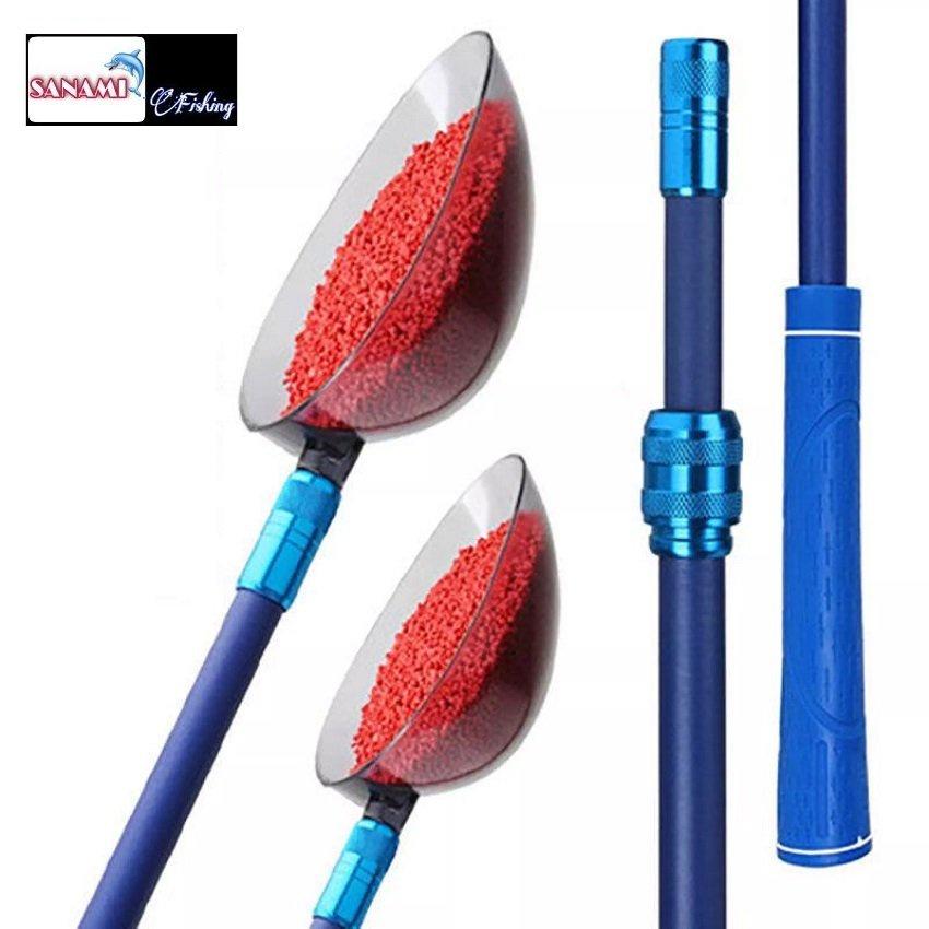 Thìa Ném Mồi Câu Cá Cacbon Cao Cấp SANAMI FISHING - Hỗ trợ làm tổ chuyên dụng câu đơn câu đài KK-18