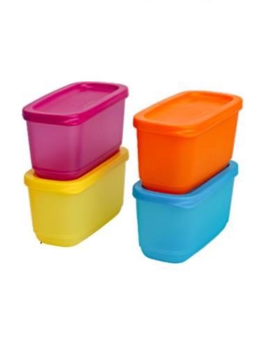 Bộ hộp bảo quản thực phẩm Mini Rectangular 250ML Tupperware