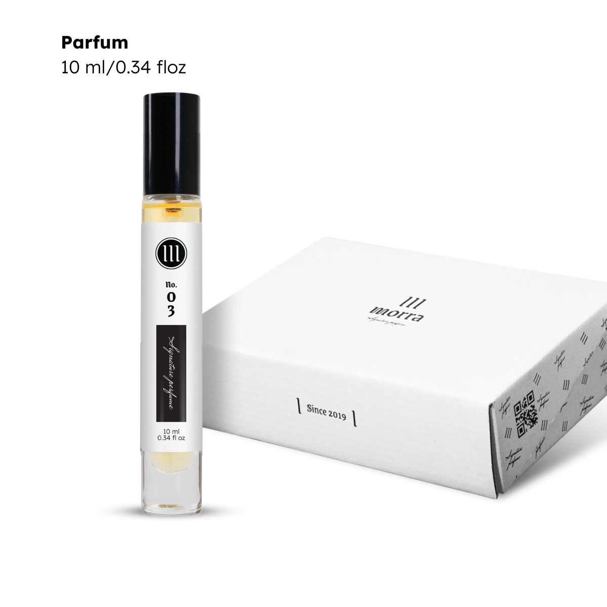 Nước hoa unisex mộc mạc, bản lĩnh, lịch lãm No.03 (Sandalwood) Morra - dạng xịt
