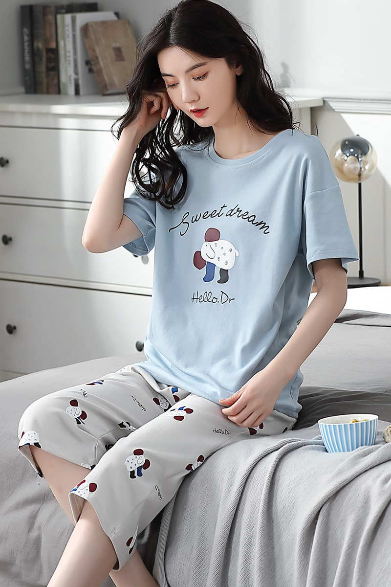 Đồ mặc nhà quần lửng COTTON 5007