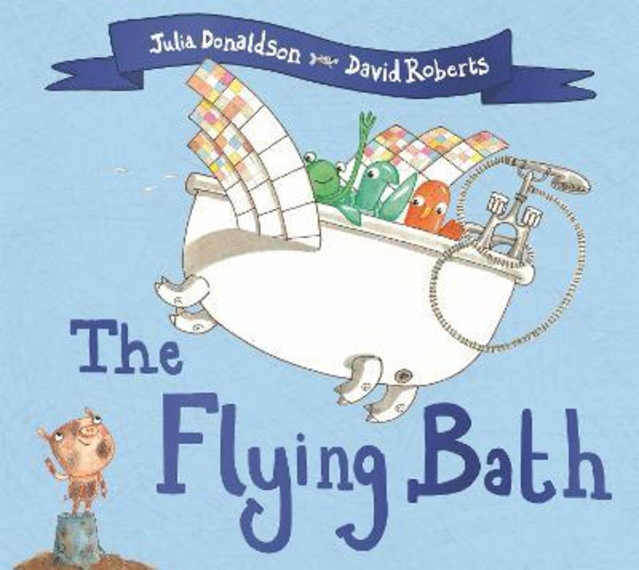 Hình ảnh Sách - The Flying Bath by Julia Donaldson (UK edition, paperback)