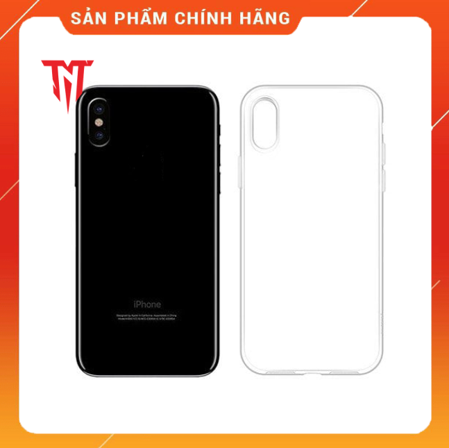 Ốp lưng trong suốt bảo vệ cho điện thoại Iphone X / XS / XS MAX - Hàng chính hãng