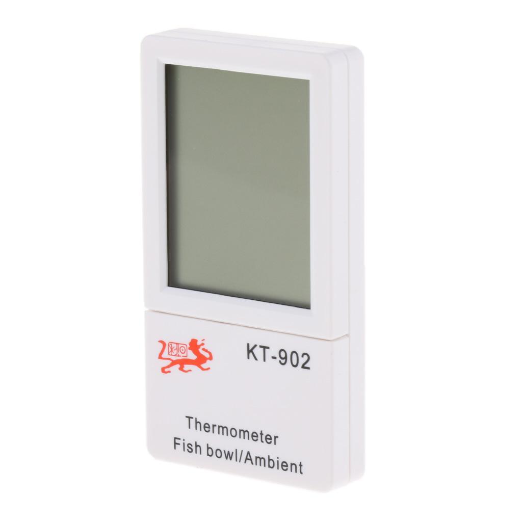 New LCD Digital Fish Reptile Aquarium Tank Water/Indoor Thermometer Temperature