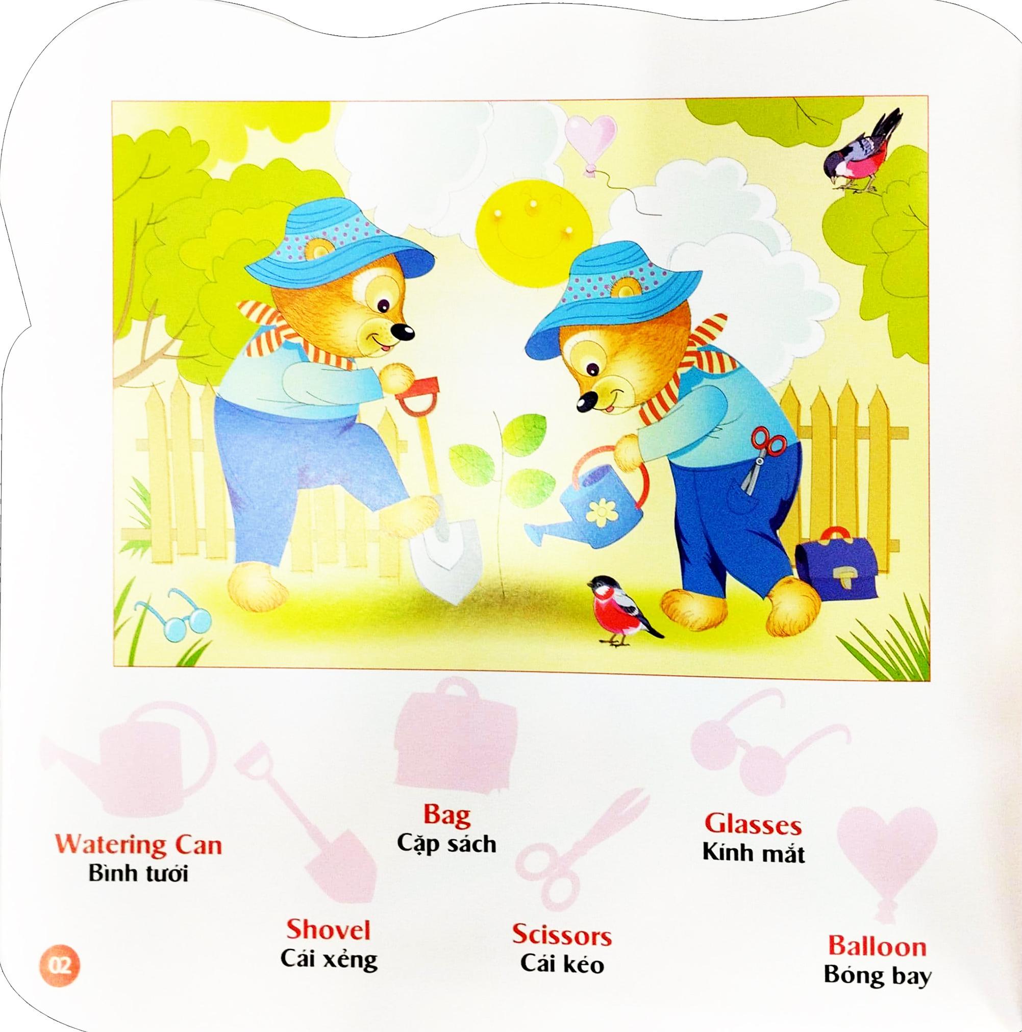 Sticker - Bóc Dán Hình Thông Minh - Song Ngữ Anh-Việt - Tập 2