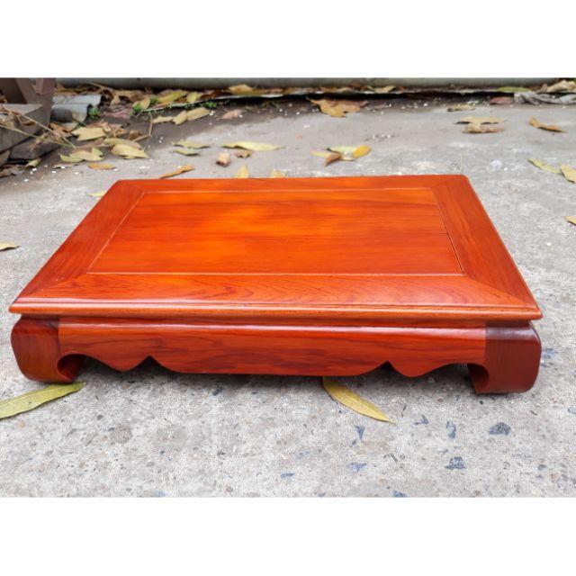 Bàn trà nhật,bàn cơm trơn gỗ hương 40x60cm