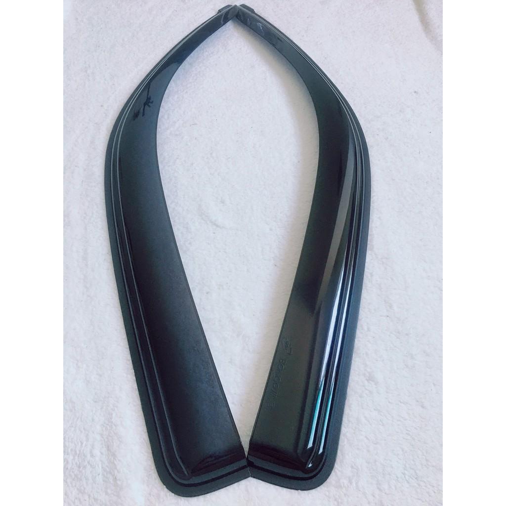 Bộ vè che mưa đen xe KIA BONGO 3, HYUNDAI PORTER 2,K250 hàng Hàn Quốc chất liệu DÀY và BỀN,có hình ảnh và vi deo thật củ