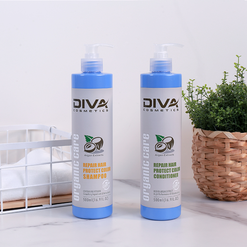 Combo Bộ dầu gội xả phục hồi giữ màu Diva 500ml