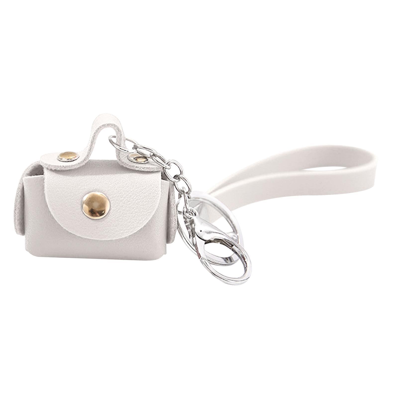 Keychain Key Holder Delicate Purse Keychain Charm for Birthday Gift Girls White