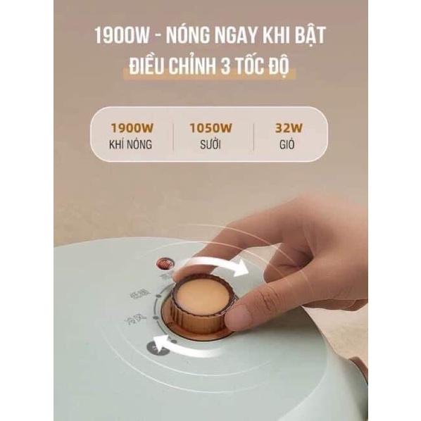 MÁY SƯỞI GỐM BEAR CAO CẤP - CHỐNG THẤM NƯỚC - KHÔNG KHÔ DA - CHÍNH HÃNG