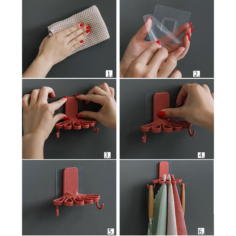 Giá Treo Dụng Cụ Nhà Bếp Gắn Tường Tiện Lợi