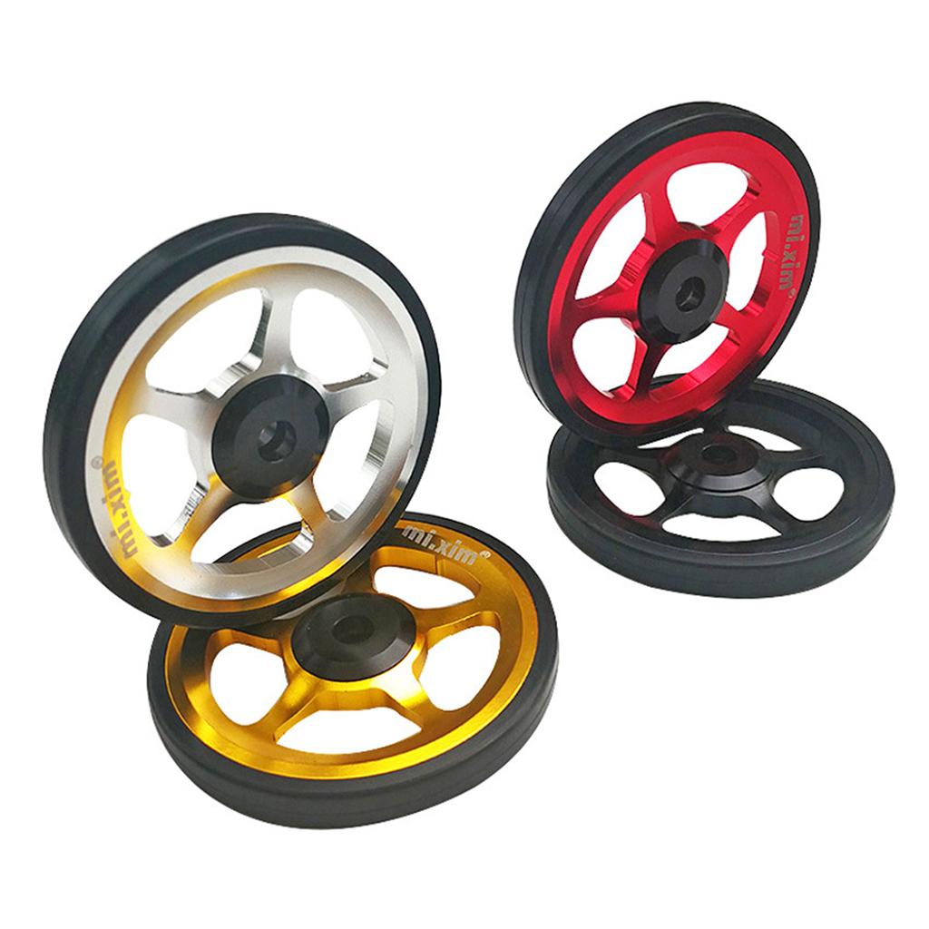 4pcs Folding Easy Wheel Bike Transport Easywheel For Brompton