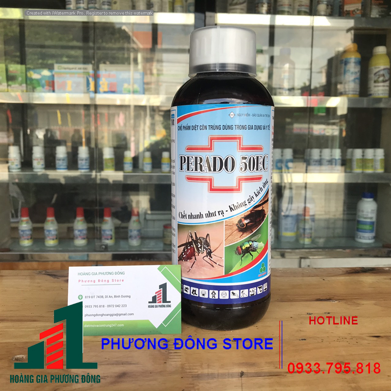 Thuốc diệt muỗi và côn trùng Perado 50EC- 100ml