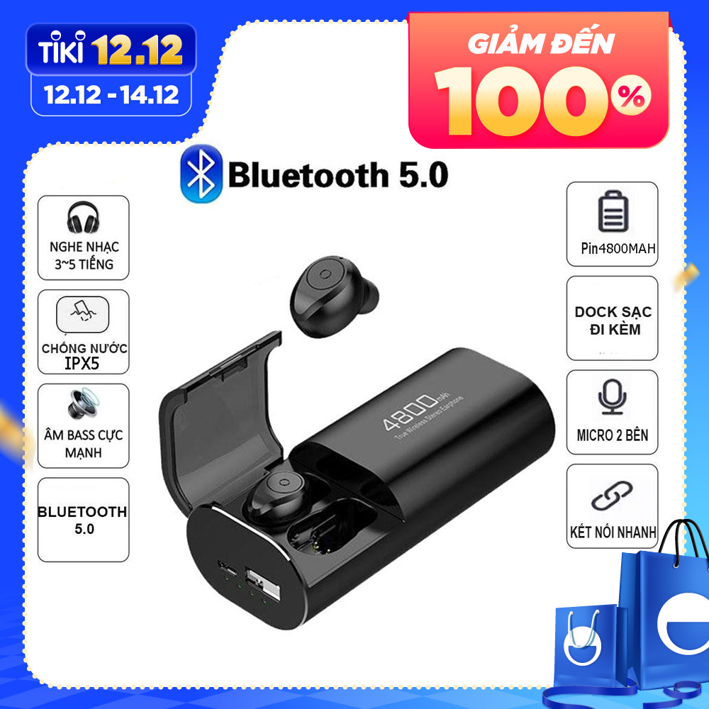 Tai Nghe Bluetooth 5.0 TWS S11 - Chống Nước IPX5