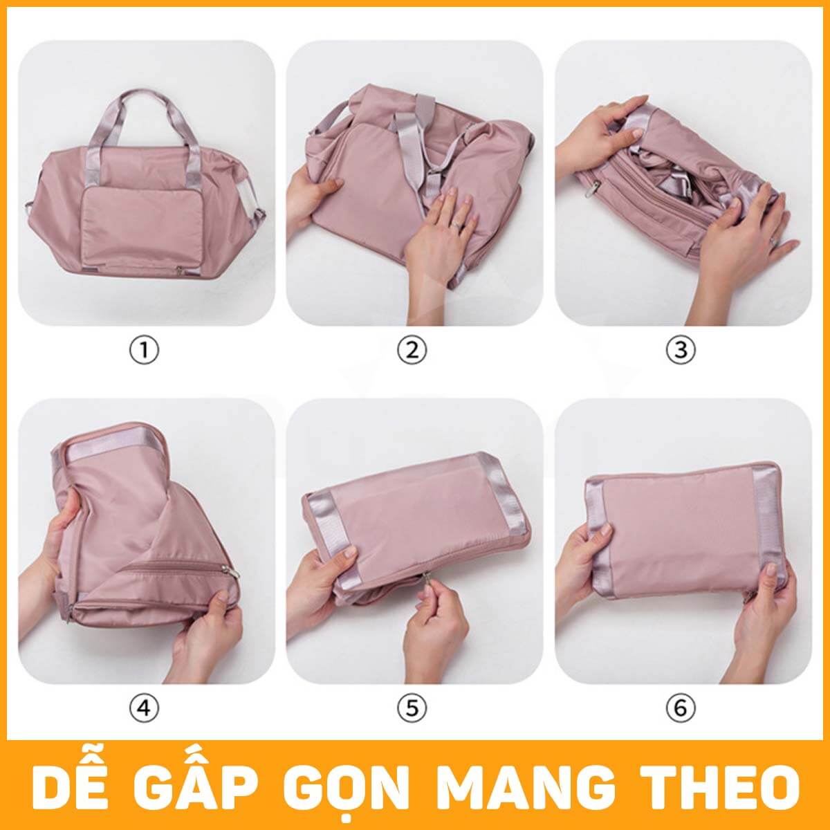 Túi xách đựng đồ du lịch quần áo cá nhân gấp gọn 2 tầng cỡ lớn cho nam nữ chính hãng MySun Double