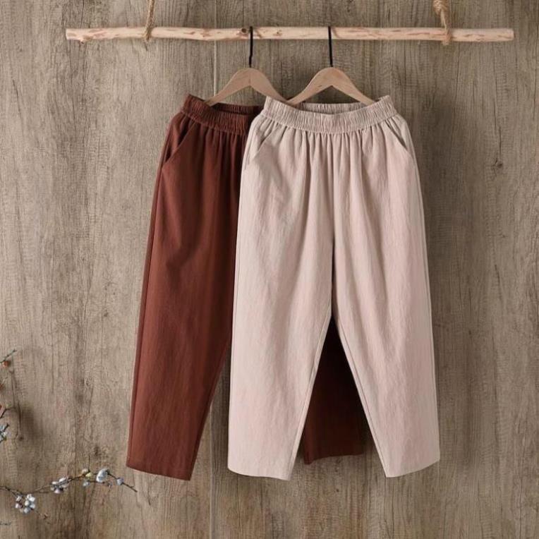 GIÁ BUÔN SỈ QUẦN BAGGY ĐŨI CẠP CHUN NHẸ MÁT 823