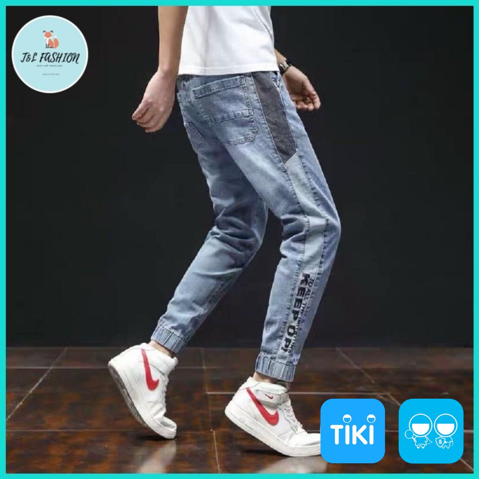 Quần Jean, Quần Bò Nam kiểu phong cách hàn quốc hot trend 2021 T&amp;L store msa30