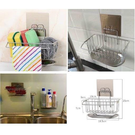 Giá treo đồ rửa bát inox