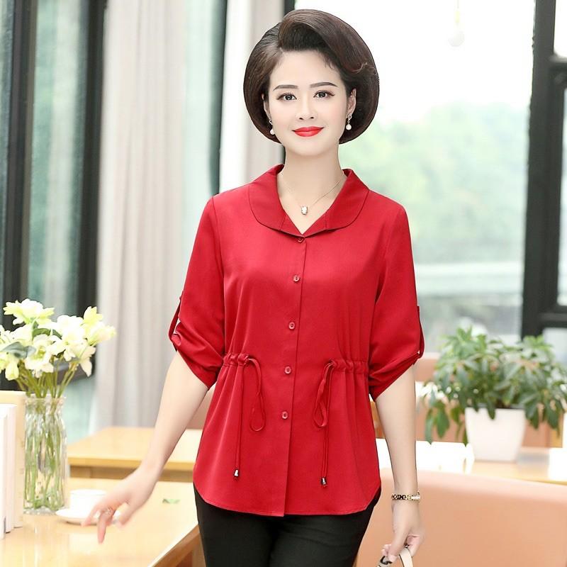Áo kiểu trung niên cao cấp quý cô LL21-0520