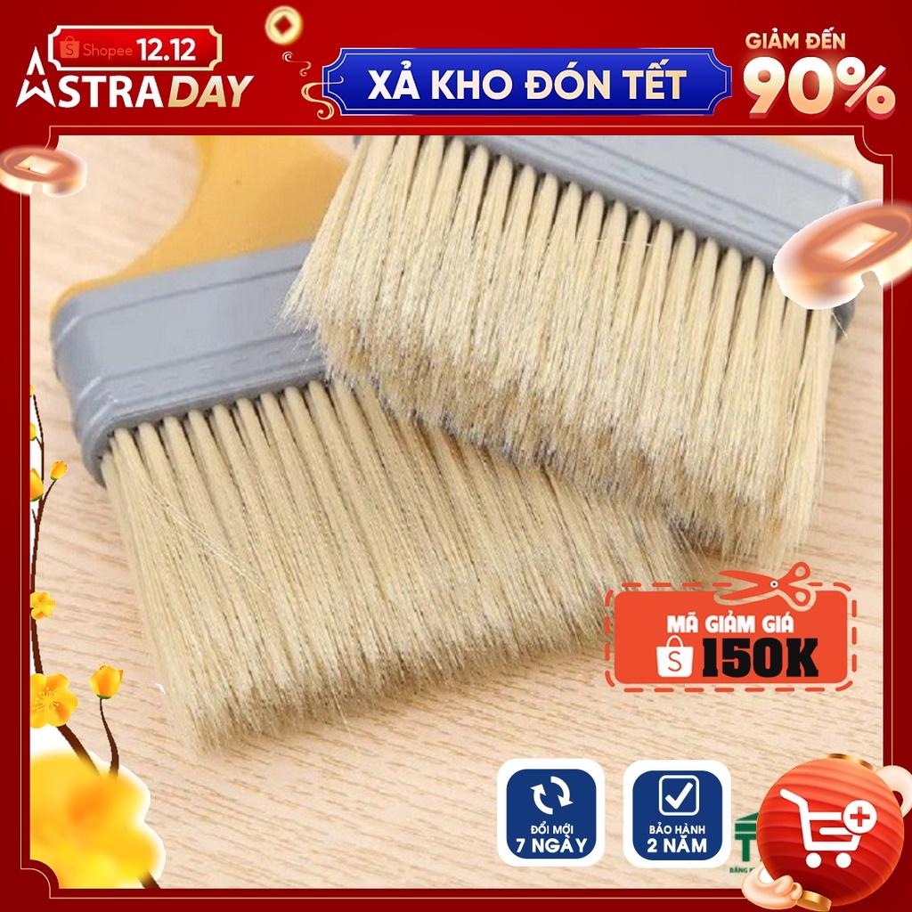 Cọ Quét Sơn Đa Năng Loại Tốt Cán Nhựa Lông Dài Mịn 4.1cm Đủ Size