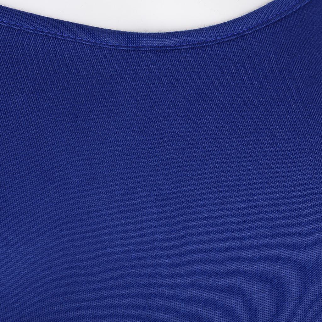 Women Solid Strappy Cold Shoulder Tops Long Sleeves T Shirt Blouse