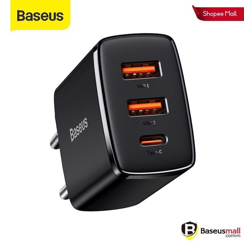 Baseus -BaseusMall VN Cốc sạc nhanh siêu nhỏ gọn Baseus Compact Quick Charger 30W (Hàng chính hãng)