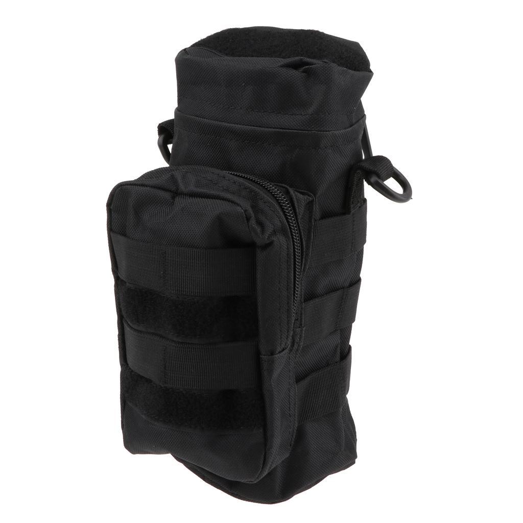 Nylon Outdoor Molle Water Bottle Pouch Holder Carrier Bag