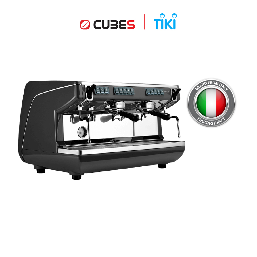 Máy pha cà phê Nuova Simonelli Appia Life Volumetric 2 groups - Hàng nhập khẩu chính hãng từ Ý