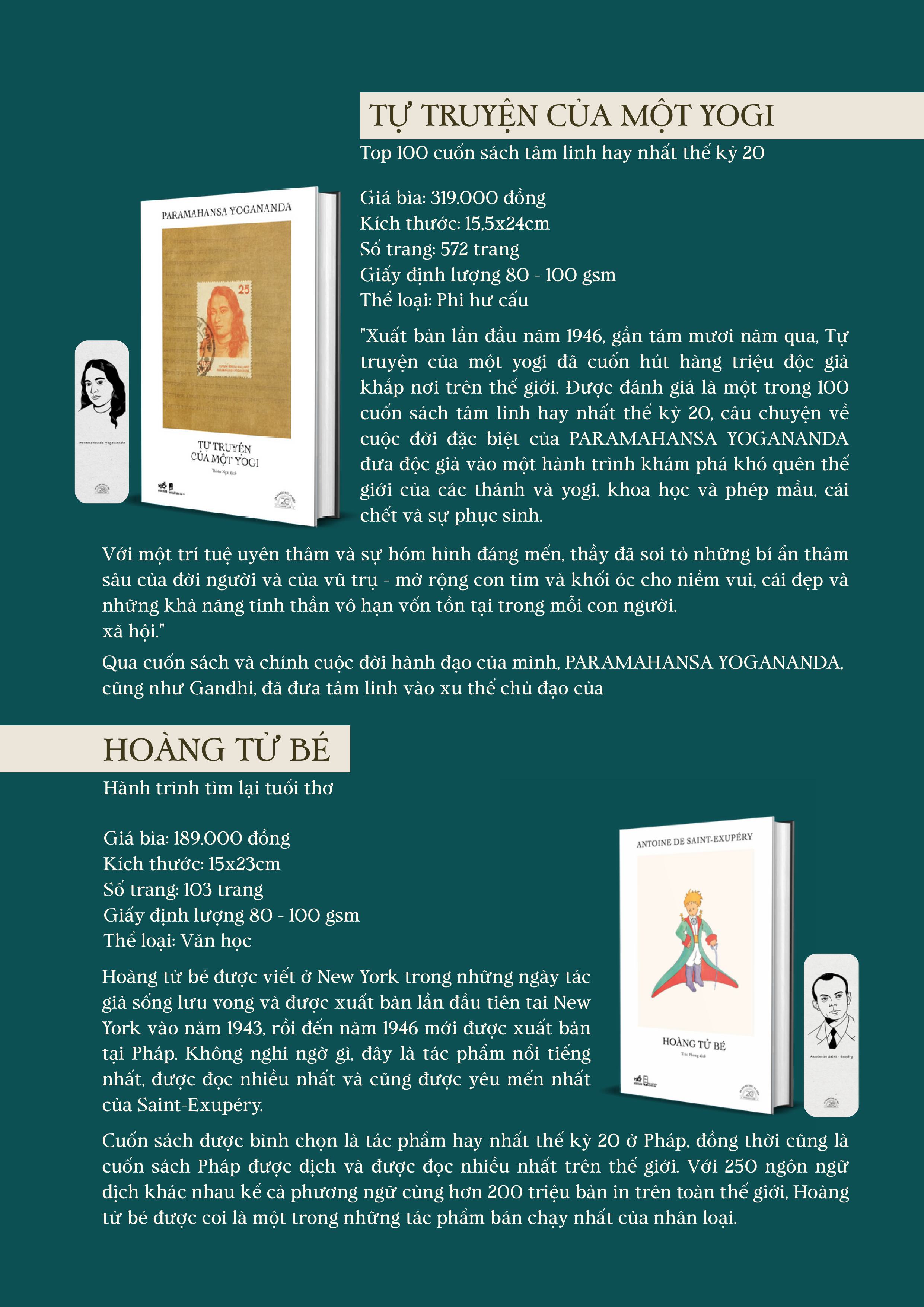 TRỌN BỘ 20 ẤN PHẨM ĐẶC BIỆT KỶ NIỆM 20 NĂM NHÃ NAM - Nhiều tác giả - Nhã Nam