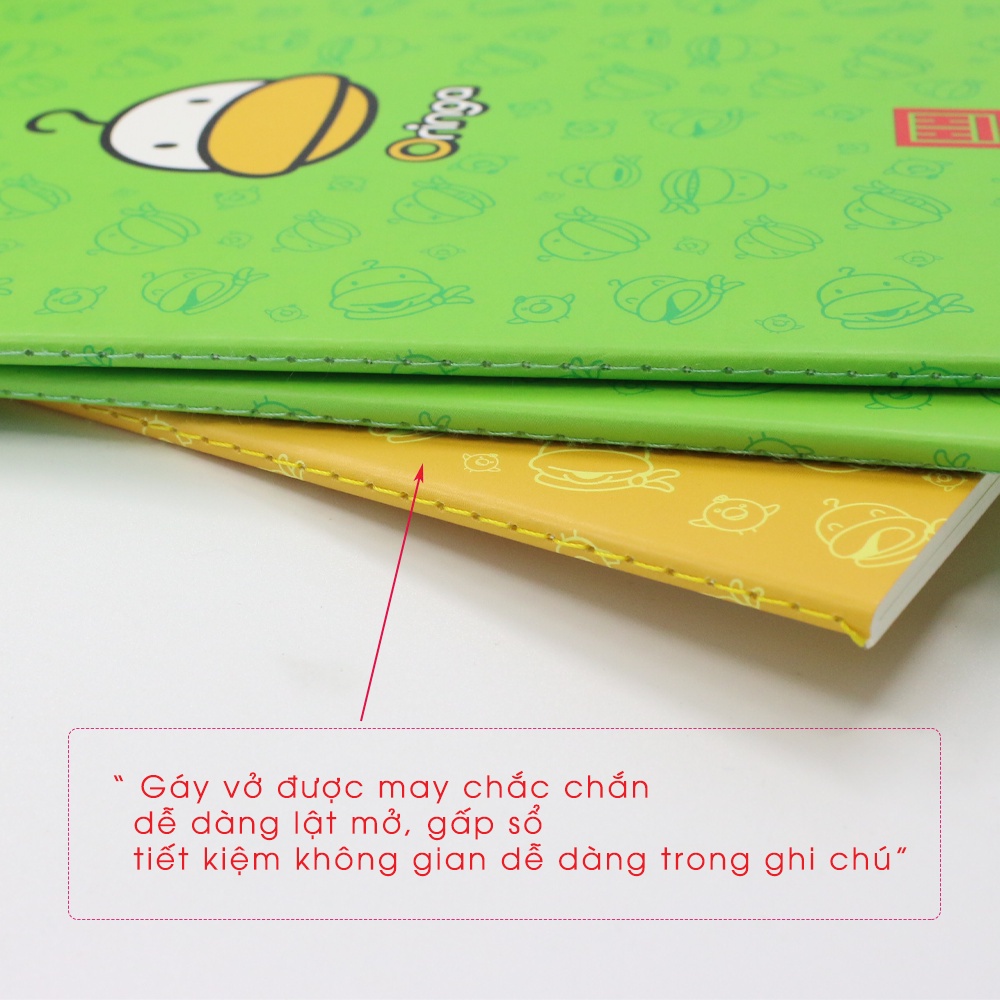 Sổ May Gáy Oringa A5 HH 80 Trang – 4601 Gáy Vở Được May Chắc Chắn Còn Giúp Bạn Dễ Dàng Lật Mở, Gập Sổ Tiết Kiệm Không Gian Dễ Dàng Trong Ghi Chú