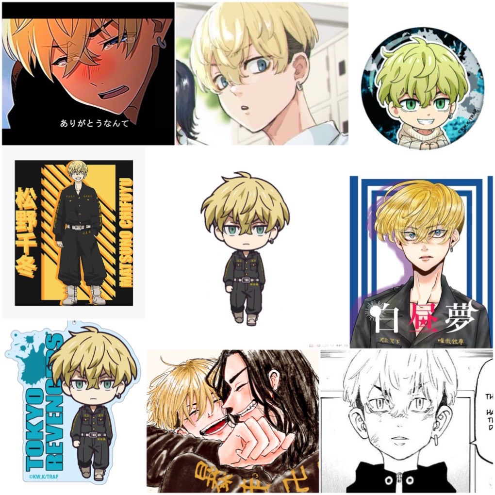 Set 30 Sticker Chifuyu Matsuno-Tokyo Revengers