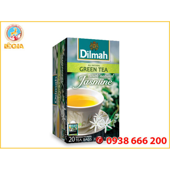 Trà Xanh Hoa Nhài Dilmah(JASMINE GREEN TEA) 30G