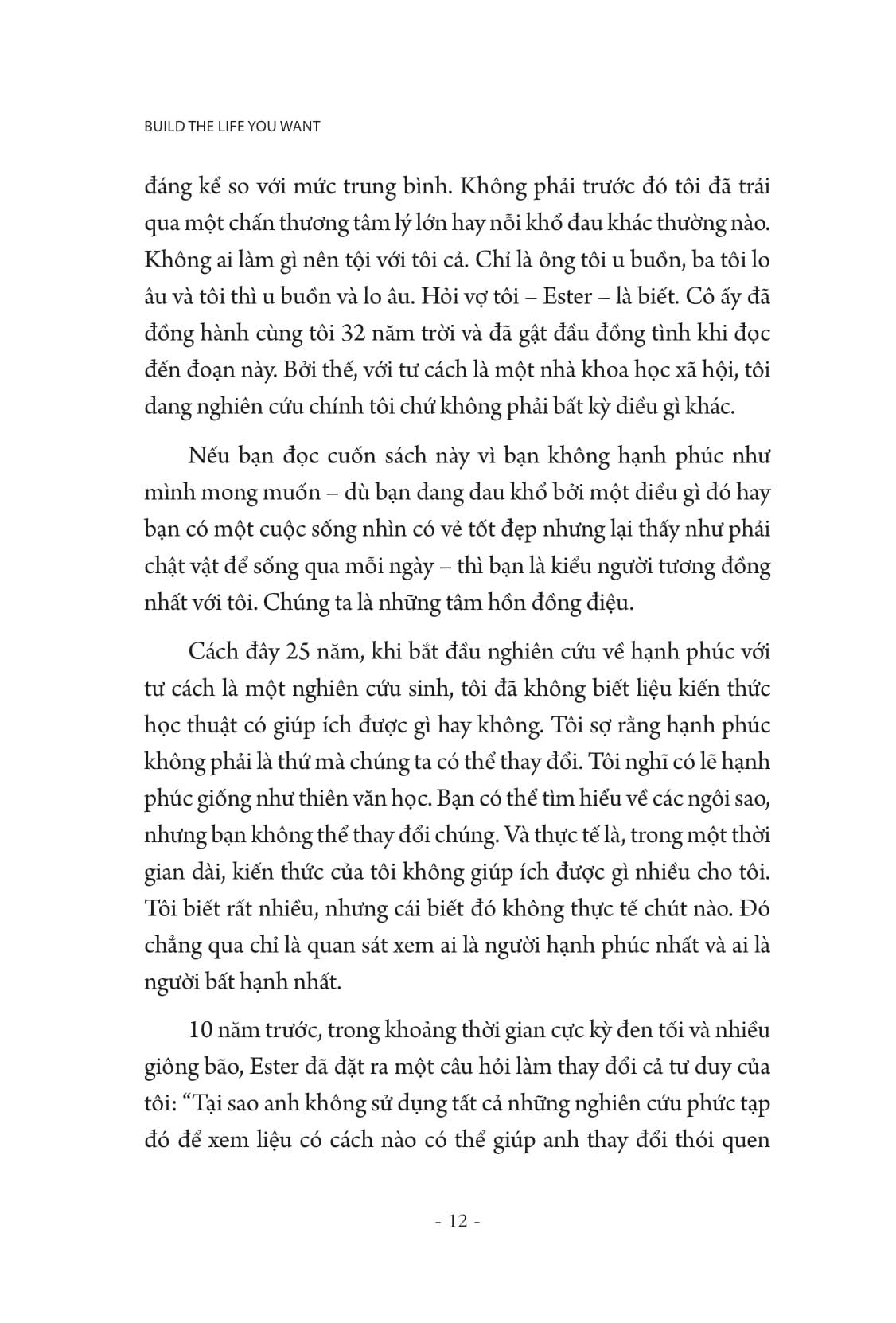 Sách - Build The Life You Want - Nghệ Thuật Sống Hạnh Phúc Dưới Góc Nhìn Khoa Học