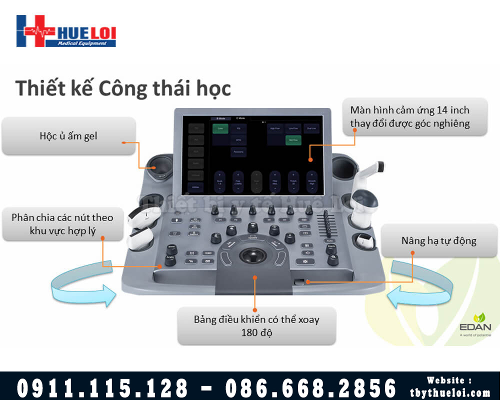 Máy Siêu Âm EDAN Acclarix LX9 - Hình Ảnh Chất Lượng Tích Hợp Nhiều Công Nghệ